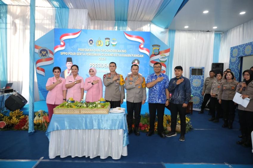 Dukung Ketahanan Pangan, Polrestabes Medan Resmikan Satuan Pelayanan Pemenuhan Gizi