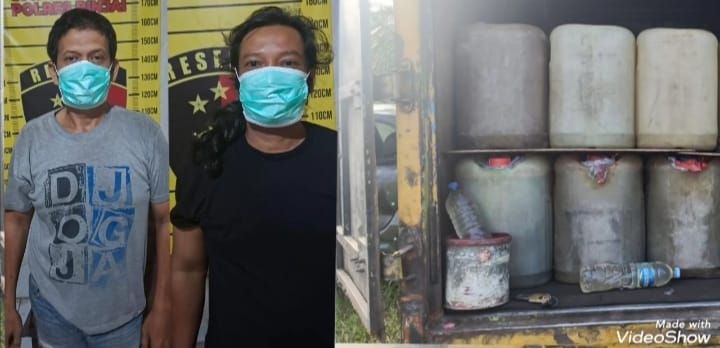 Polres Binjai Gagalkan Pengangkutan 2.695 Liter Minyak Tanah Ilegal