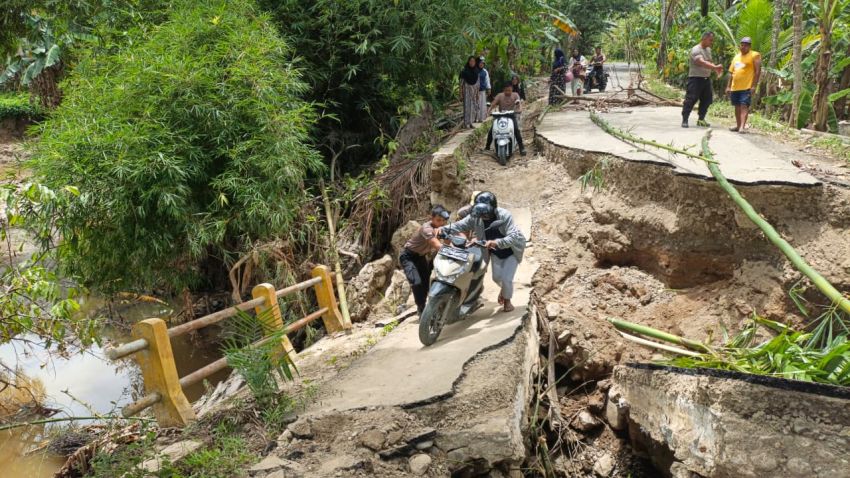 Ketika Akses Terputus dan Harapan Nyaris Padam, Satuan Brimob Polda Sumut Datang Mengubah Segalanya di Pelosok Tapsel