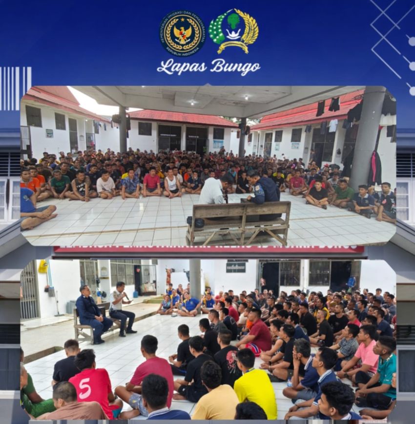 Lapas Muara Bungo Sosialisasikan Mekanisme Kunjungan dan Ibadah Selama Ramadhan