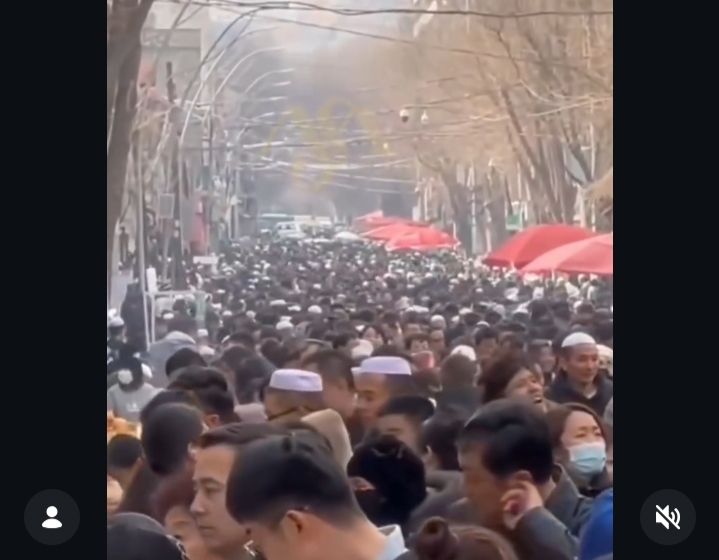 Viral! Pasar Takjil di China Pecah Rekor, Potret Toleransi Mengejutkan Dunia