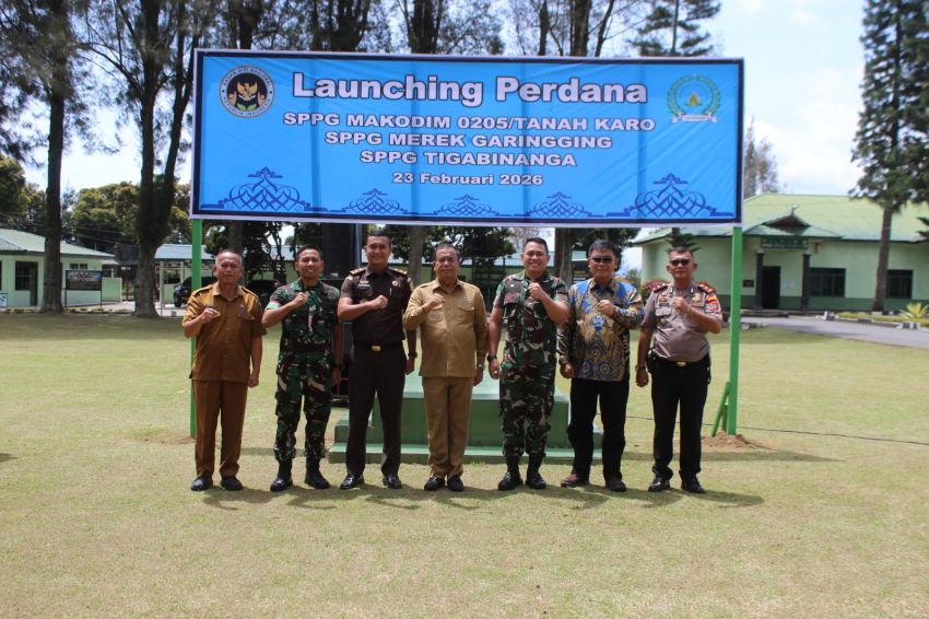 3 SPPG Kodim 0205/TK Resmi Diluncurkan, Dukung MBG dan Siap Jadi Dapur Umum Saat Bencana