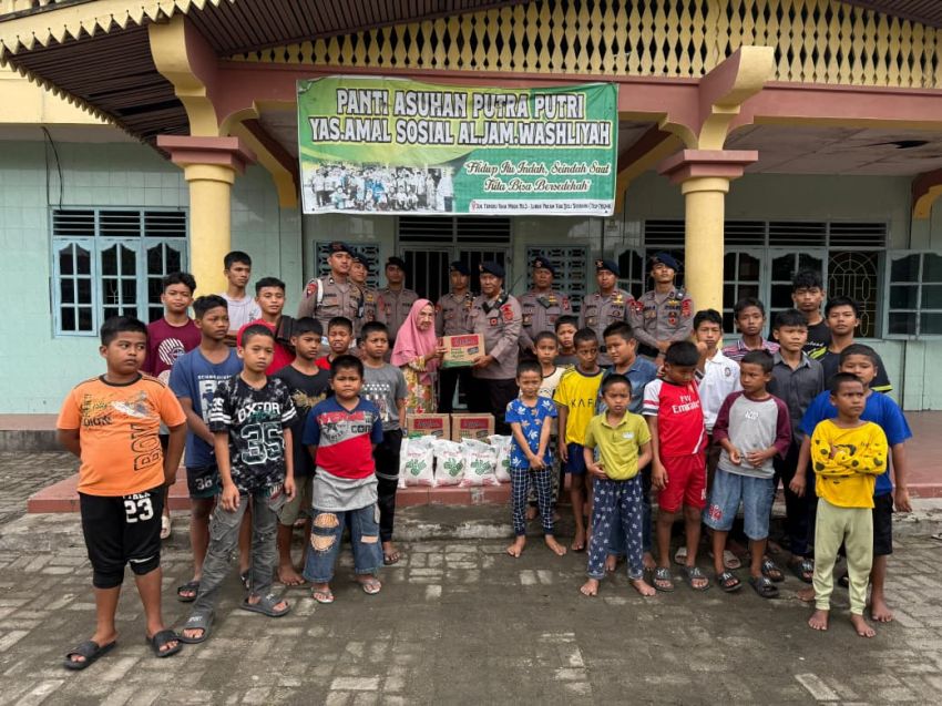 Menebar Cahaya Kebaikan Jelang Ramadhan 1447 H, Kompi 2 Batalyon A Pelopor Satuan Brimob Polda Sumut Hadir Menguatkan dan Menginspirasi