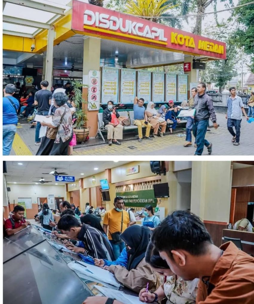 Layanan Adminduk Melonjak 28,9 Persen, Disdukcapil Medan Terapkan Strategi Jemput Bola