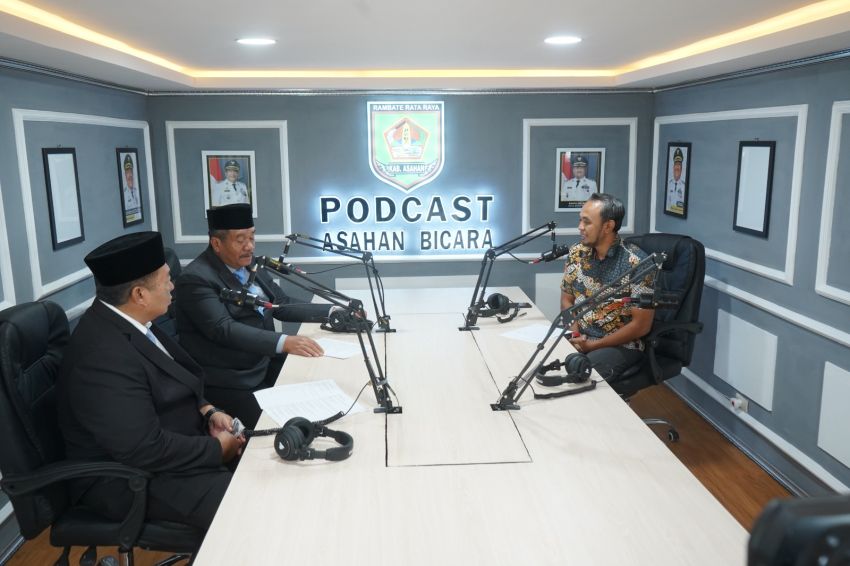 Komunikasi Dua Arah, Bupati Asahan Resmikan Studio Podcast &ldquo;Asahan Bicara&rdquo;