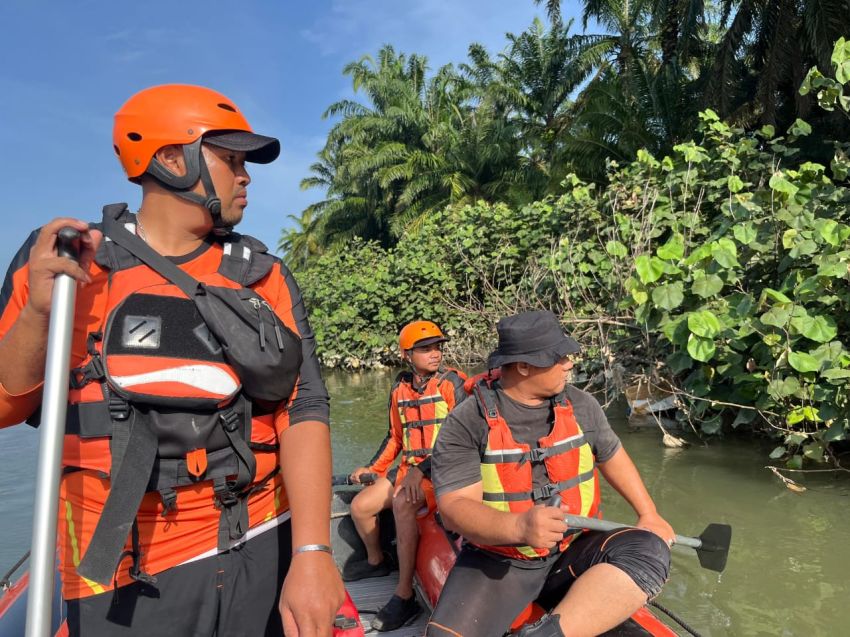 Pria Paruh Baya Diduga Hanyut di Sungai Asahan