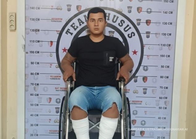 Sempat Melawan Saat Ditangkap, Pelaku Penyerangan Panah di Belawan "Dikasi" Petugas