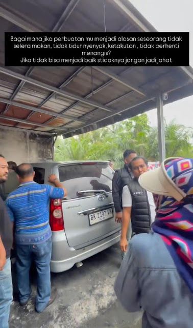 Rekonstruksi Pembakaran Mobil di Kisaran Ricuh, Empat Pelaku Diamankan