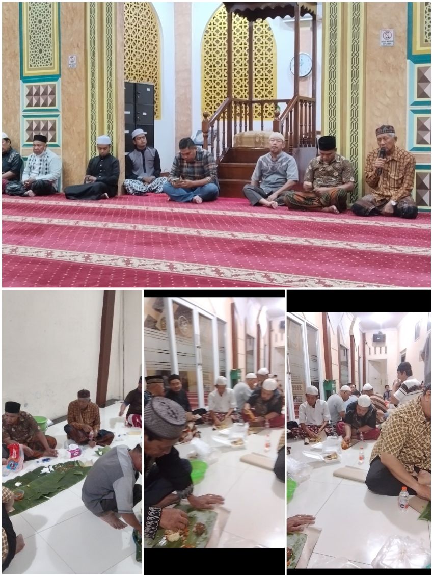 BKM Masjid Al Firdaus Gelar Tradisi Punggahan Sambut Ramadhan di Jalan Karya Jaya Medan Johor