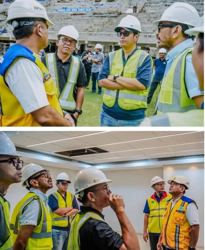 Rico Waas Dorong Percepatan Penyelesaian Revitalisasi Stadion Teladan