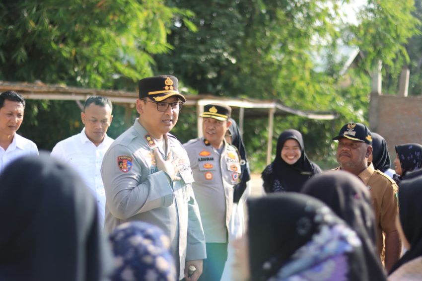 Kapolres Langkat Pimpin Upacara di Yayasan Al-Ihsan