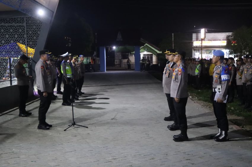 Ciptakan Rasa Aman di Akhir Pekan, Polrestabes Medan Gelar Patroli di Pancur Batu