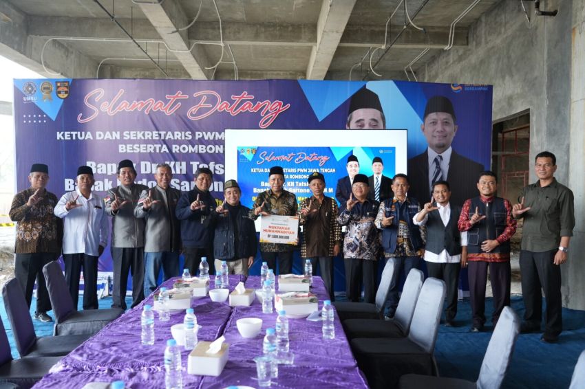 PWM Jawa Tengah Bantu Rp 1 Miliar Sukseskan Muktamar Muhammadiyah ke-49 di Sumut