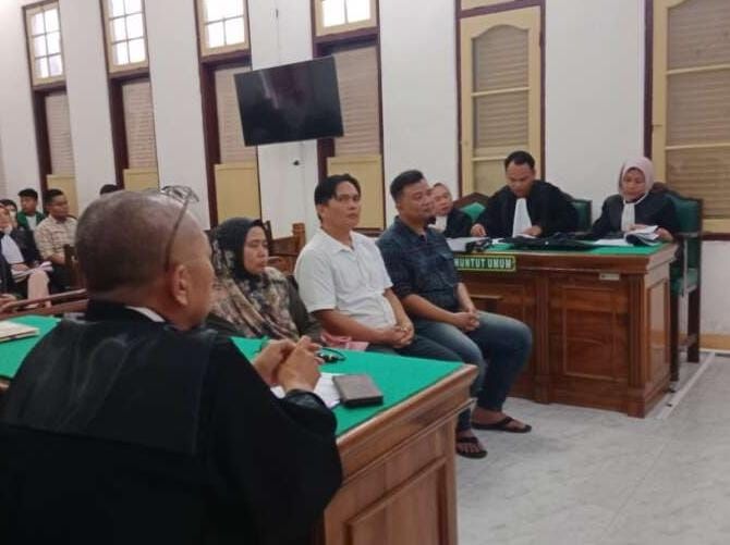 Mantan Plt Kadis PUTR, PPTK dan Rekanan jadi Pesakitan, Negara Rugi Rp2,6 Miliar