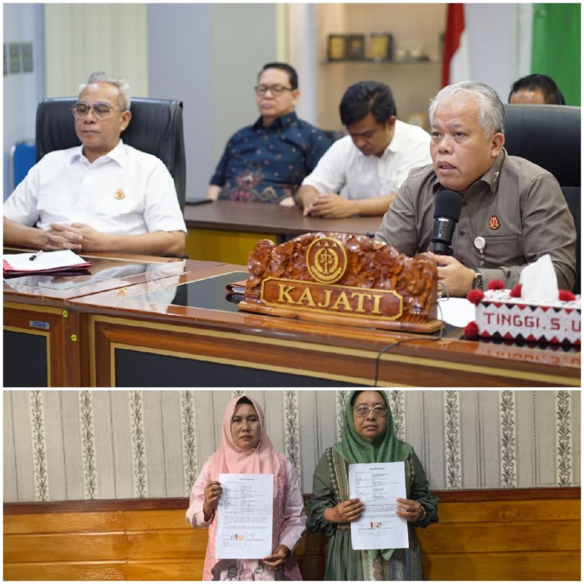 Kajati Sumut Bebaskan Dua Orang Guru Sekolah Dasar Dari Tuntutan Pidana