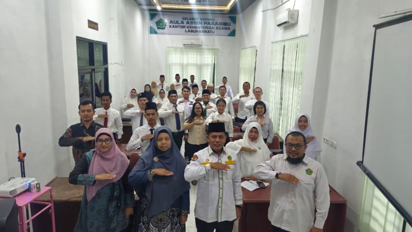 Kemenag Labuhanbatu Gelar Pelatihan Moderasi Beragama dan Toleransi
