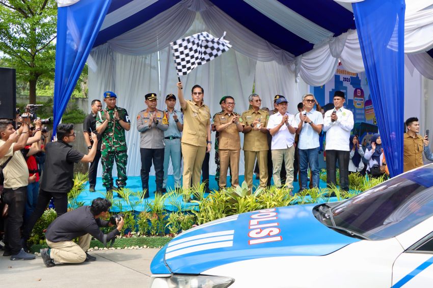 Pelepasan Mudik Gratis Pemko Medan 2026: 4.000 Warga Pulang Kampung, Dikawal Ketat Polrestabes Medan