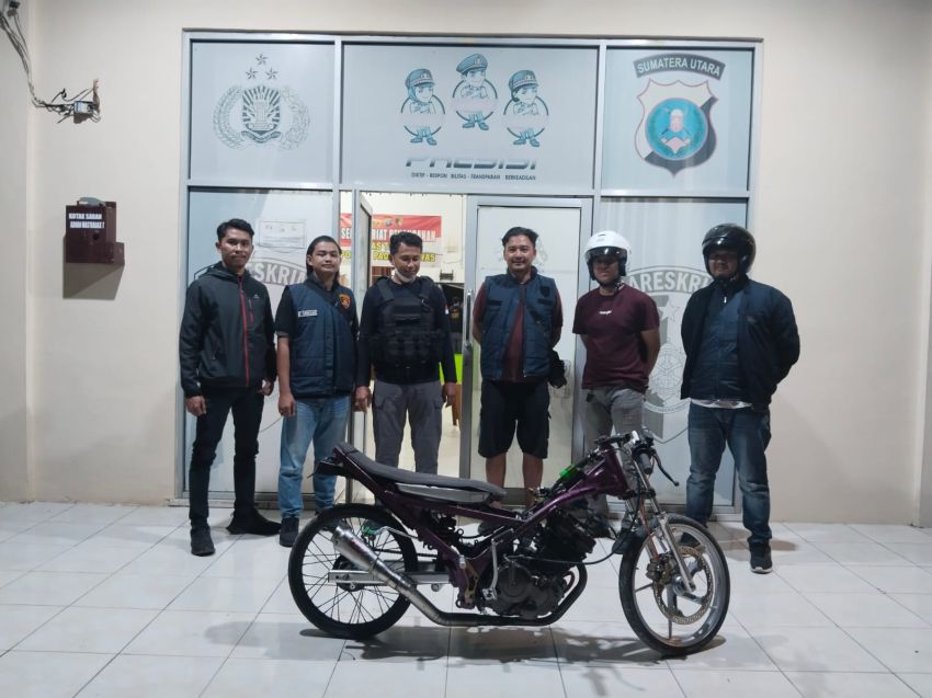 Sat Reskrim Polres Padang Lawas Gagalkan Aksi Balap Liar