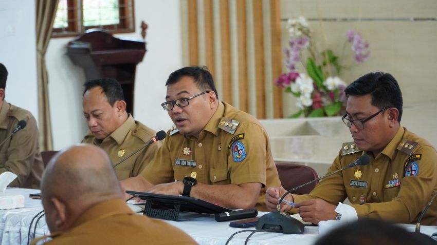 Bupati dan Wabup  Rencana Salat Idul Fitri di Sunggal, Pawai Obor di Pantai Labu