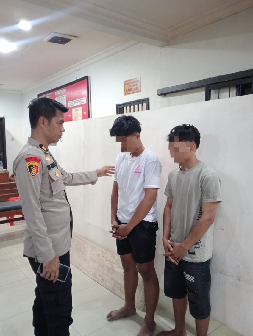 Polsek Medan Kota Ciduk Pencuri Motor di Jalan Bahagia, Uang Hasil Curian Ludes Dipakai Judi