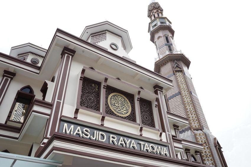 Sukseskan Masjid Ramah Pemudik, Masjid Raya Taqwa Parapat Siapkan Berbagai Fasilitas