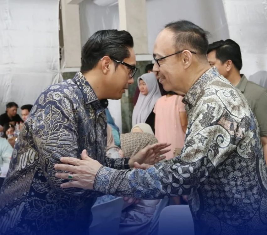 Pererat Silaturahmi Satukan Tokoh Medan, Rico Waas dan Zakiyuddin Harahap Hadiri Halal Bihalal di Rumah Afif Abdillah