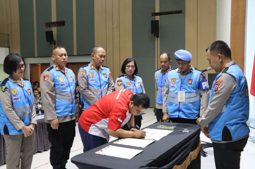 Posmetro Medan Dinobatkan jadi Pengawas Eksternal Penerimaan Polri TA 2026 di Medan