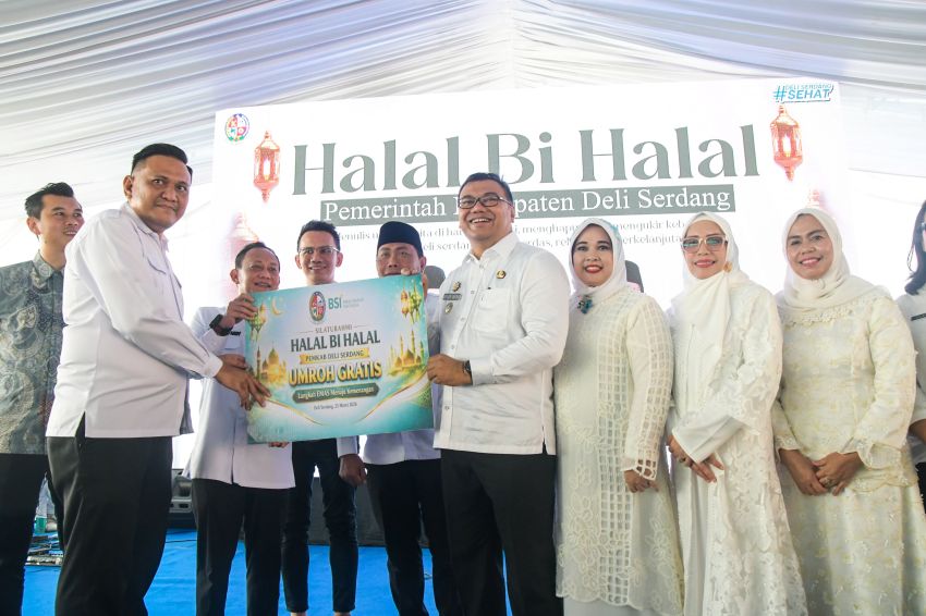 Halal Bihalal Pemkab Deli Serdang Perkuat Sinergi Pemerintah, Mitra dan Masyarakat