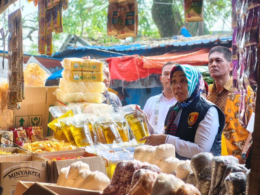 Pantau Harga hingga Lebaran, Satgas Pangan Polda Sumut Sidak Sejumlah Pasar di Medan