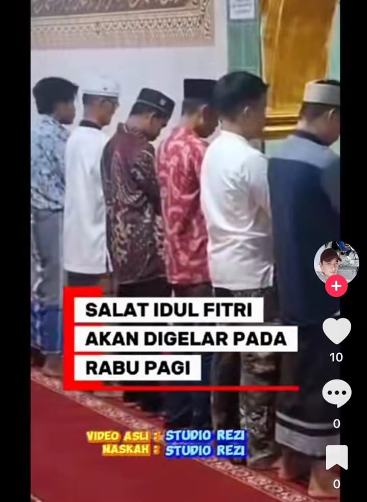 Malam Ini Sudah Takbiran, Besok Tarekat Naqsabandiyah di Padang Salat Idul Fitri