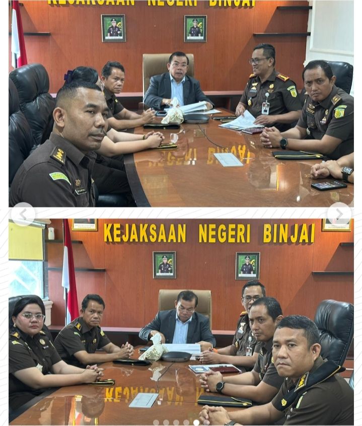 Anggota Komisi III DPR RI Mangihut Sinaga Kunjungi Kejari Binjai