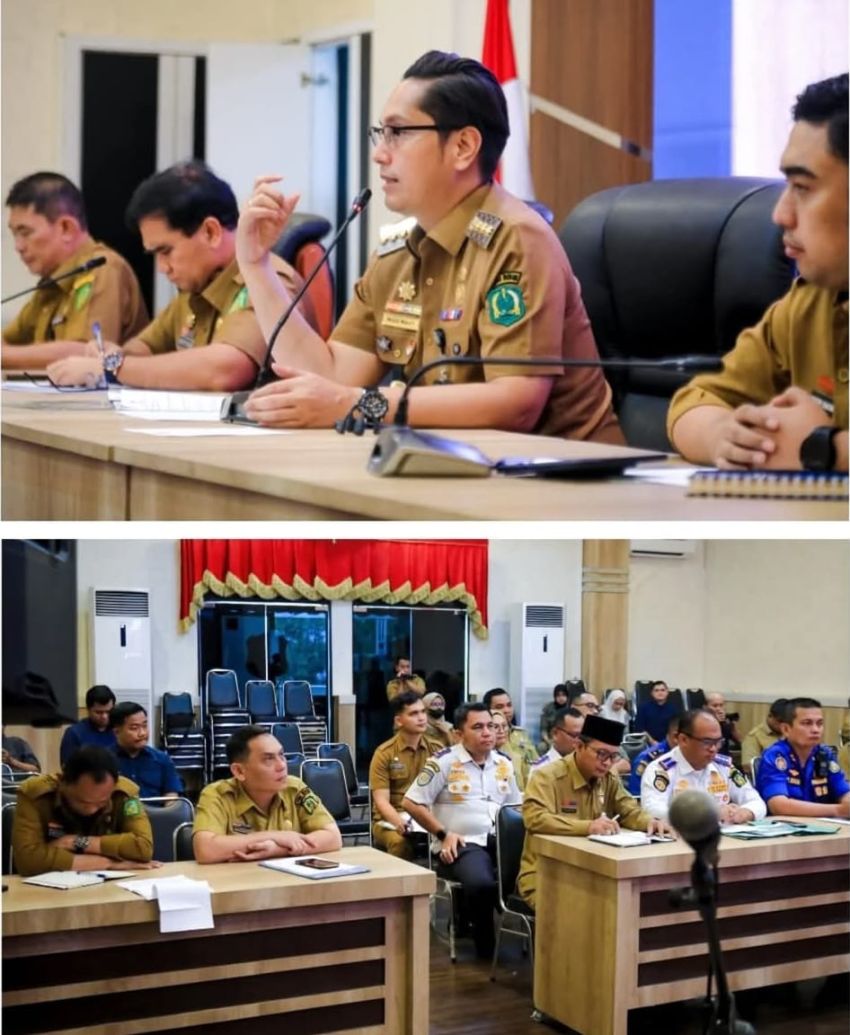 Jelang Idul Fitri, Rico Waas Pimpin Rapat Koordinasi Trantibum Untuk Pastikan Keamanan Kota Medan