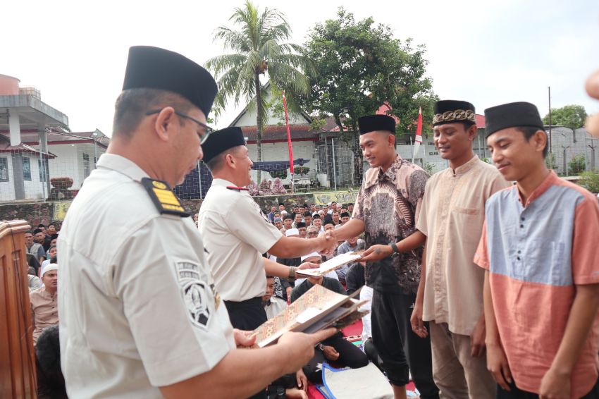 Sebanyak 303 Orang Narapidana Terima Remisi Khusus Idul Fitri di Lapas Muara Bungo