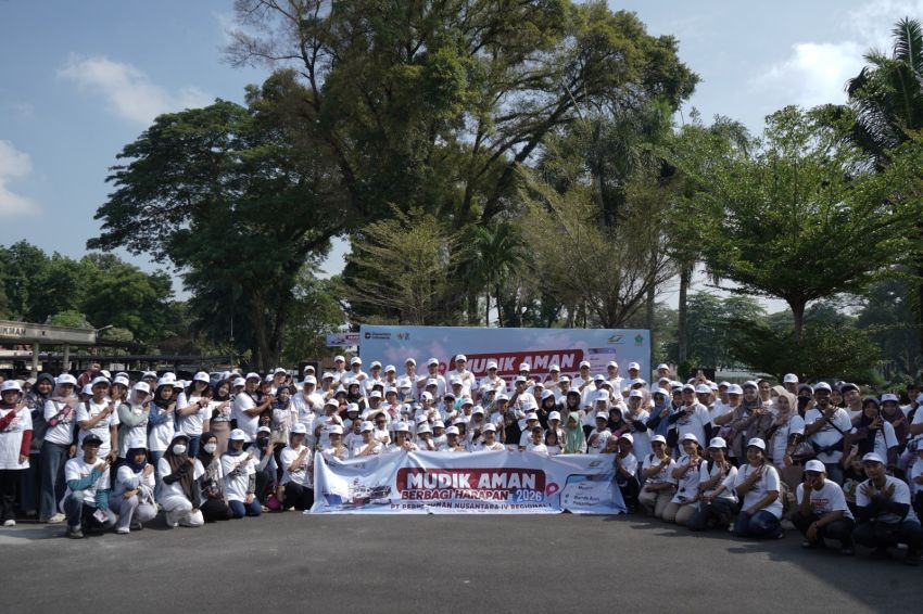 Wujudkan Suka Cita Lebaran, Ribuan Peserta Mudik Gratis PTPN IV PalmCo Resmi Diberangkatkan Serentak