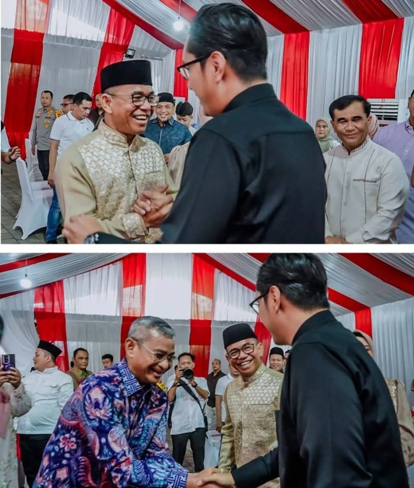 Zakiyuddin Harahap Sambut Hangat Tamu Halalbihalal, Pererat Silaturahmi di Kota Medan