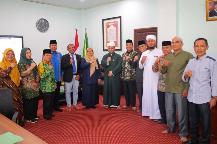 Syeikh Keturunan Rasulullah SAW Kunjungi UINSU Medan, Bahas Jihad Pendidikan dan Kerja Sama Akademik