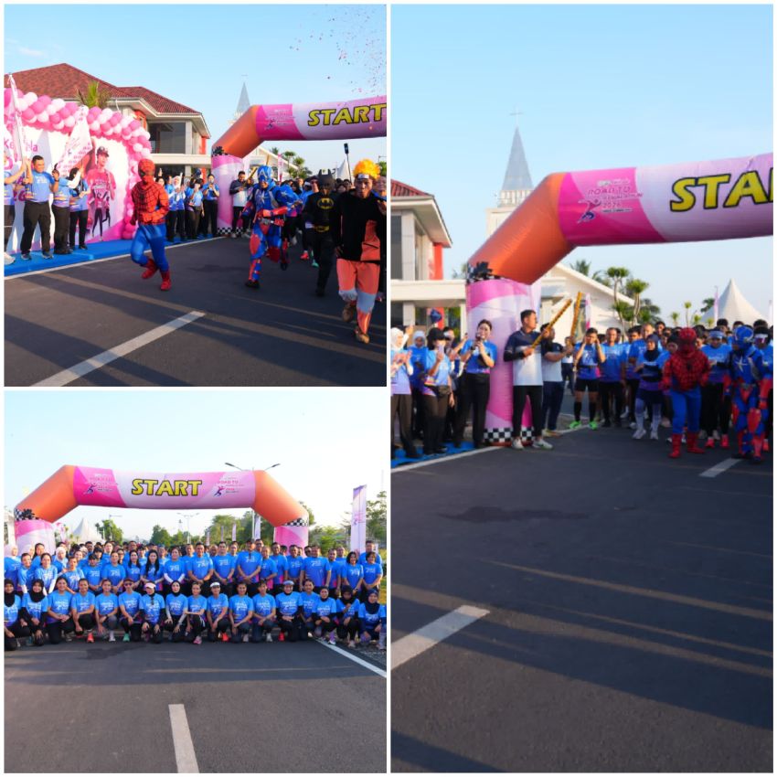 Gelorakan Semangat Olahraga, Polda Sumut Gelar "Road to Kemala Run 2026" di Medan