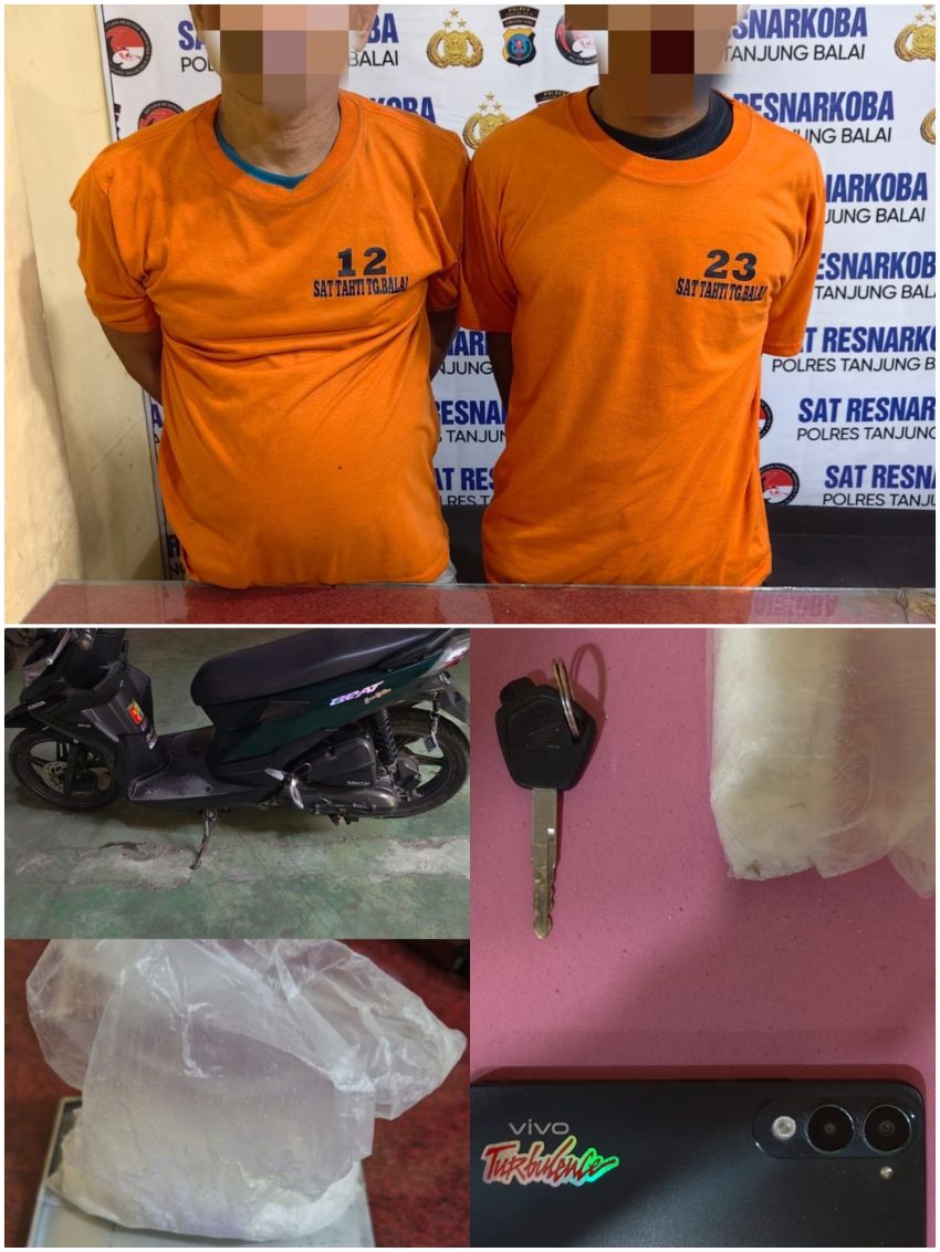 2 Nelayan Bawa 42 Gram Sabu Diciduk