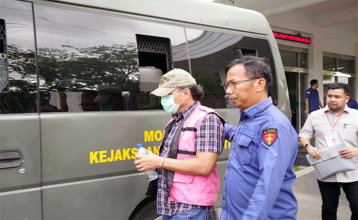 Kejati Sumut Masukkan Mantan Kepala KSOP Belawan ke Rutan Tanjung Gusta