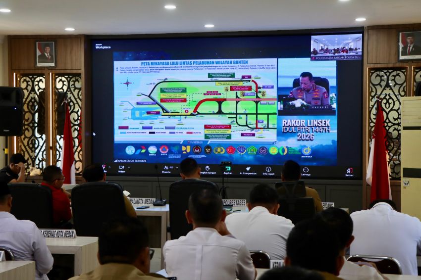 Jelang Idul Fitri 1447 H, Polrestabes Medan Mantapkan Sinergi Lintas Sektoral Dalam Operasi Ketupat 2026