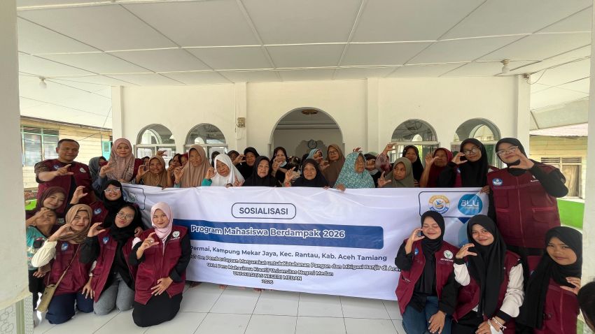 Unimed Tawarkan  Masyarakat  Aceh Tamiang Program Flores-Farm IoT