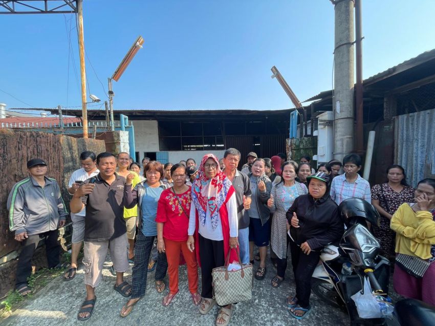 Tiga Bulan Gaji dan THR Tak Dibayar, Puluhan Buruh PT Hugo Putra Abadi Protes