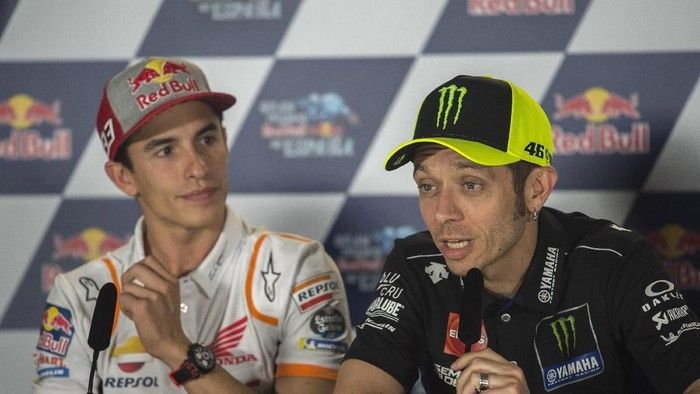 Enggan Terobsesi Rekor Valentino Rossi, Marc Marquez Pilih Fokus Hal Ini