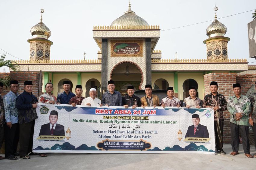 Launching Masjid Ramah Pemudik, Kemenag Sumut Siapkan 281 Masjid Buka 24 Jam