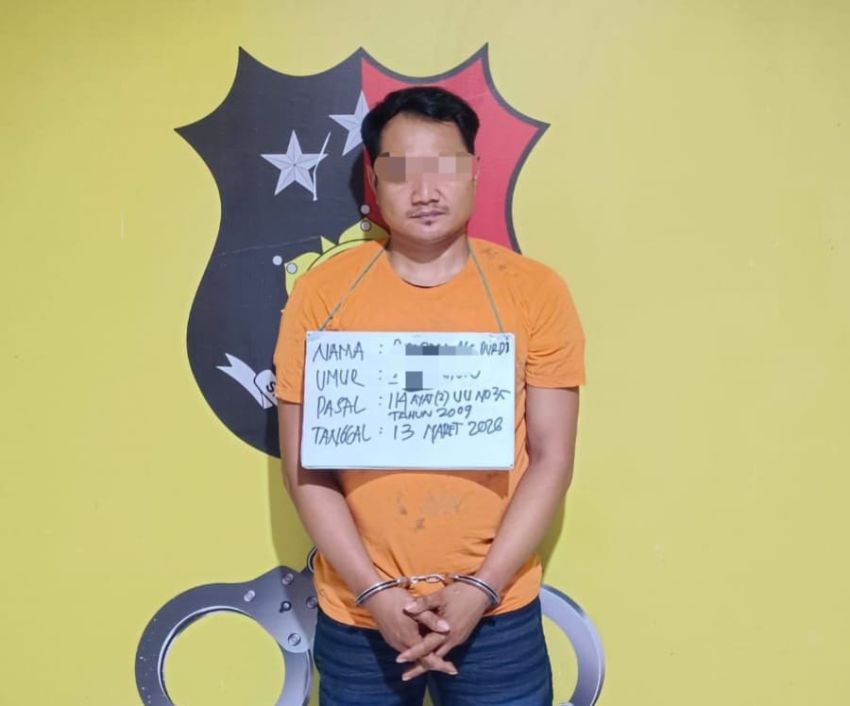 Polres Labuhanbatu Ciduk Pria Diduga Pengedar Sabu