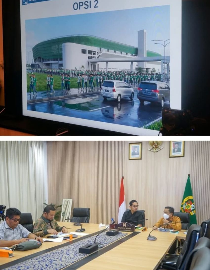 Wali kota Medan Minta Pembangunan Stadion Teladan Lari Kencang Namun Tetap Safety