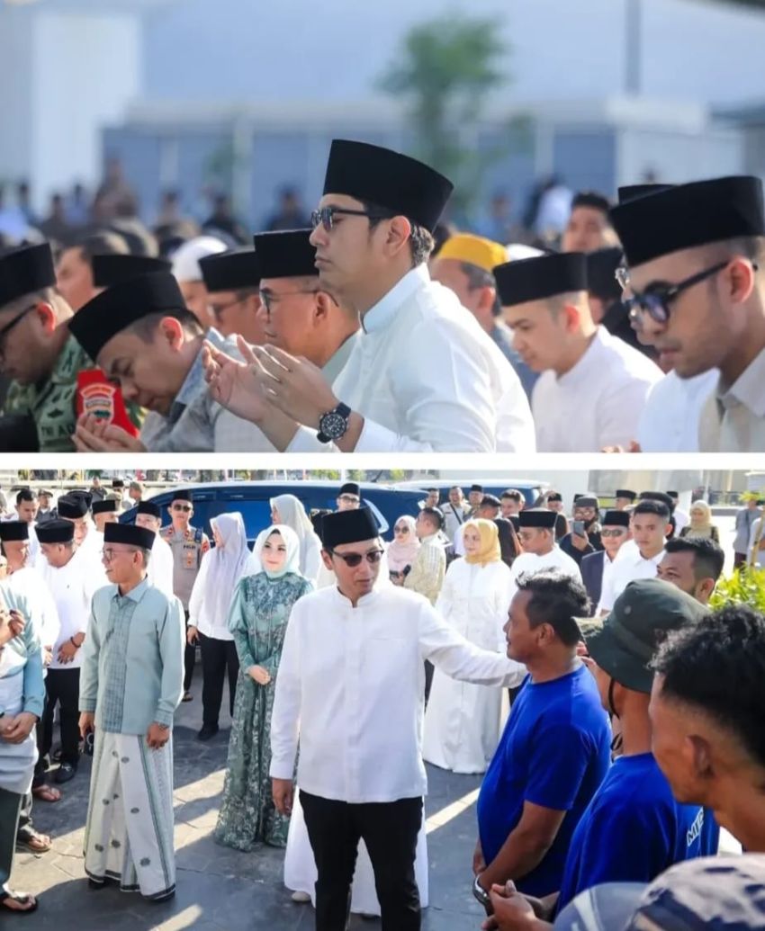 Salat Idulfitri 1447 H, Rico Waas Ajak Warga Perkuat Persatuan dan Bangun Medan Untuk Semua