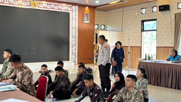 Kapolres Simalungun Tinjau Langsung Penerimaan Terpadu Anggota Polri 2026