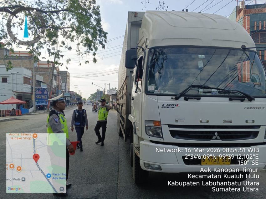 Truk Sumbu Tiga Keatas Dilarang Beroperasi Selama Operasi Ketupat 2026