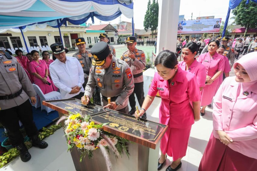 Kapolda Sumut Pimpin Perubahan Nomenklatur Polres Tanah Karo Menjadi Polres Karo